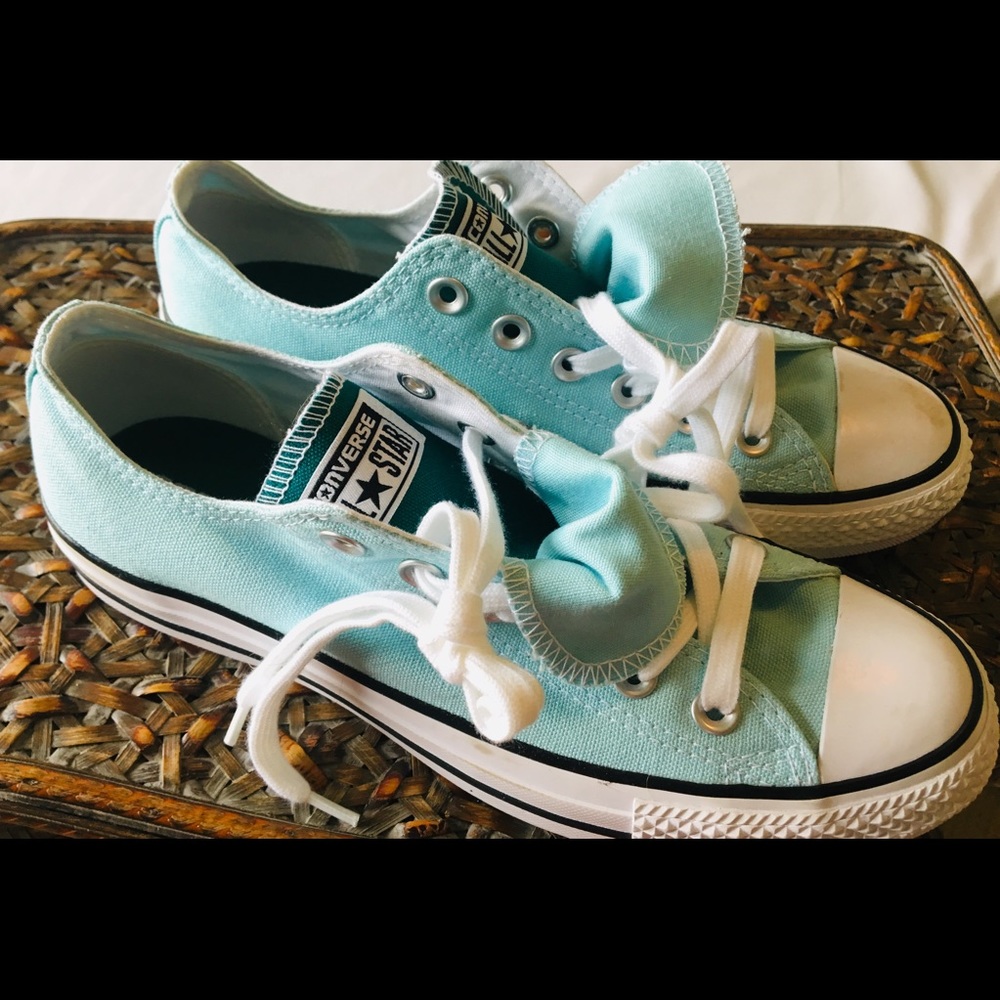 NWOT Converse AllStar Shoes Teal